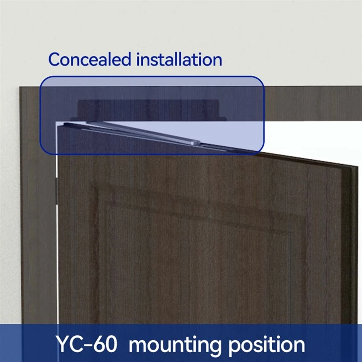 Wooden Door Use Automatic Concealed Door Closer YC-60 high quality